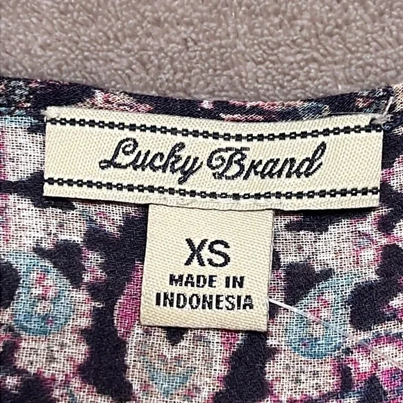 LUCKY BRAND Paisley Print Dress
